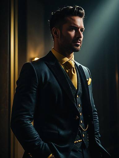 Cinematic Modern Fashion Portrait