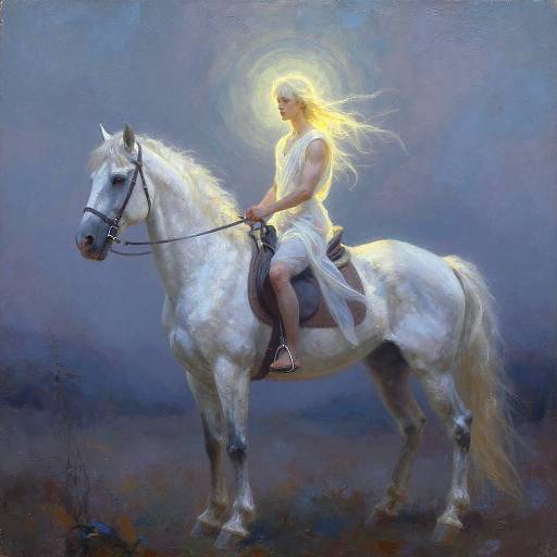 Radiant Youth on Spectral Horse