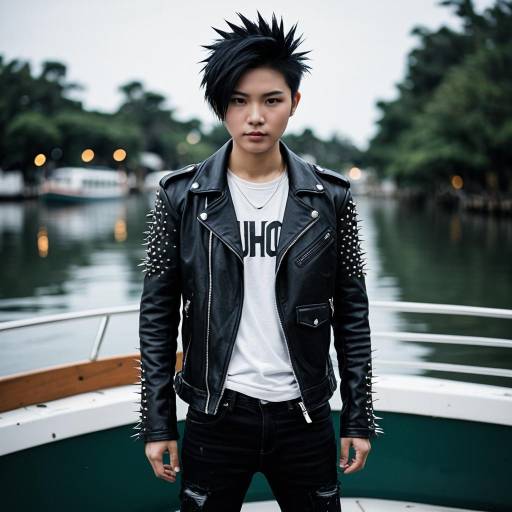 Stylish Leo Cosplay on Haunted Boat