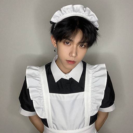 Realistic Male Crossdressing Maid Outfit