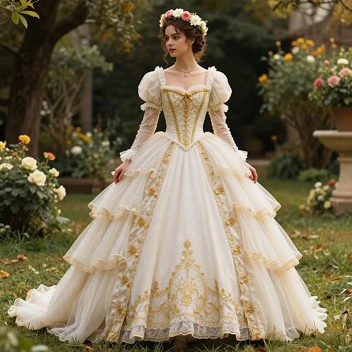 Classic Romeo and Juliet Wedding Dress