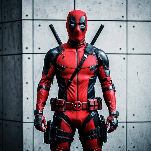 Cybernetic Deadpool Cosplay Costume Design