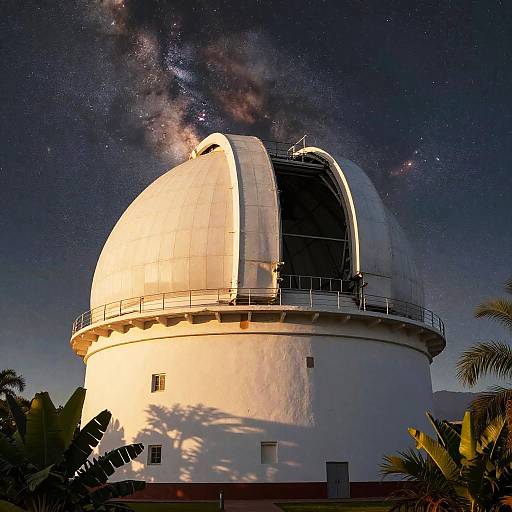 Tonantzintla Observatory Sunset View