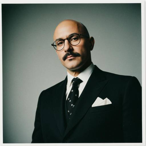 Vintage Intellectual Style of Professor Fabio