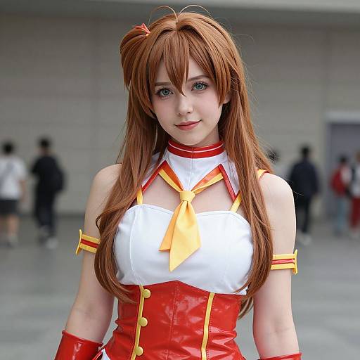 Realistic Cure Sunshine Cosplay Photo