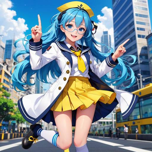 Dynamic Urban Adventure with Adachi Rei