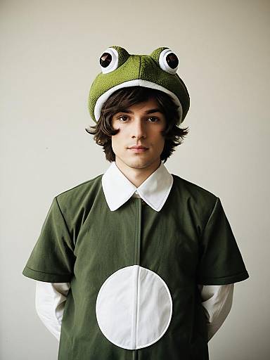 Man in Toad Costume