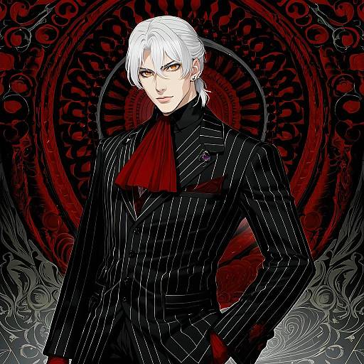 Illustration of Antonio salieri (fate), fate/grand order in the style of Saitou naoki