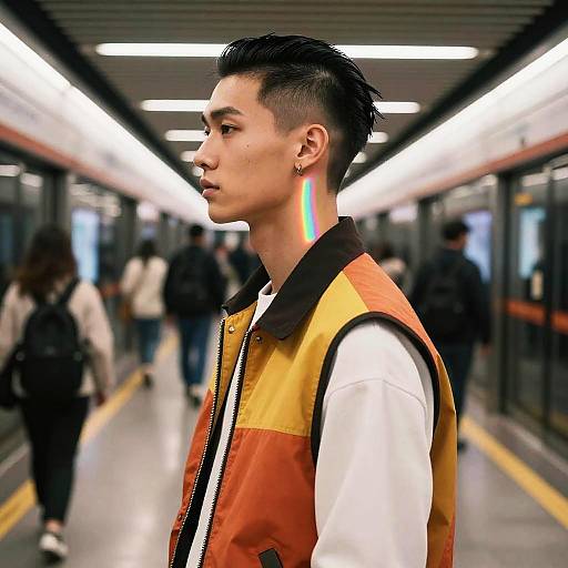 Slick Back Undercut Street Style