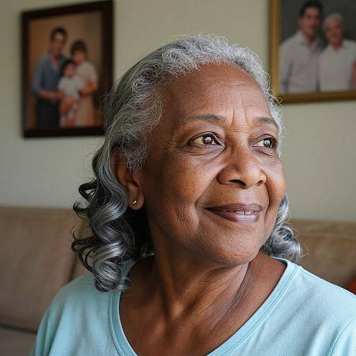 Photorealistic Portrait of Elderly Micronesian Woman