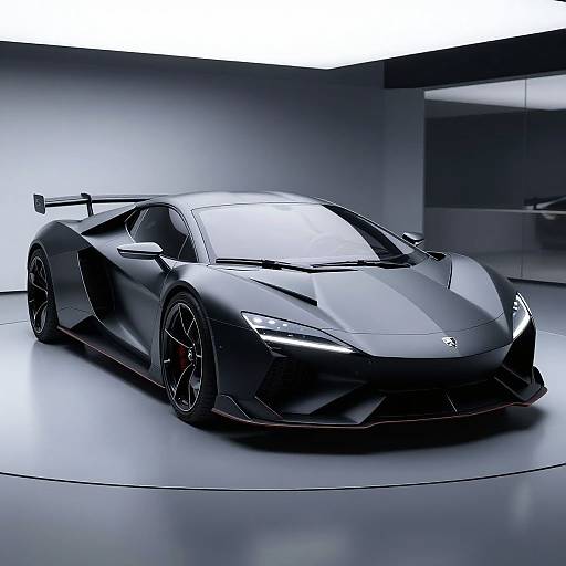 Futuristic Sports Car Concept Render