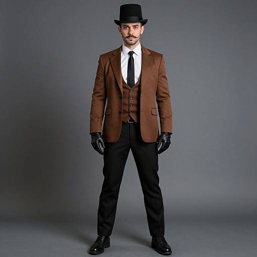 Classic Mobster Outfit Full Body