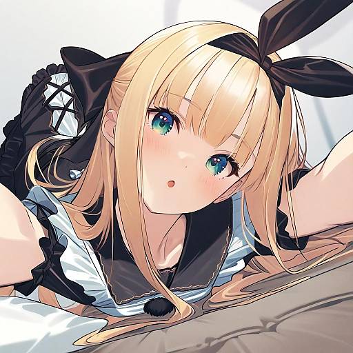 Illustration of Mononobe alice, nijisanji in the style of Kagematsuri