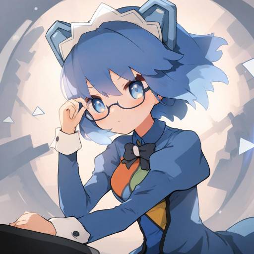 Illustration of 2k-tan, os-tan in the style of Saku (osake love)