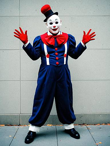 Cosplay photo of mr. mime. Costume clothes