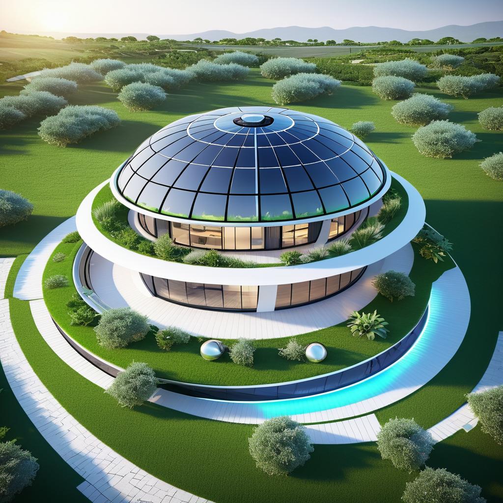 Futuristic Eco-Dome Home Design Concept