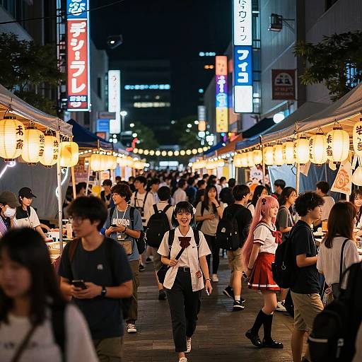 Vibrant Night Anime Festival