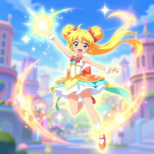 Magical Girl Elemental Character Generator