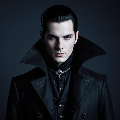 Victorian Gothic Vampire Portrait
