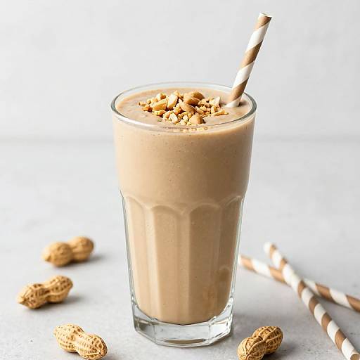 Creamy Peanut Butter Smoothie Delight