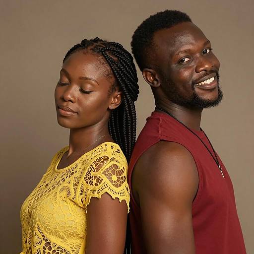 Intimate Portrait of a Beautiful Couple