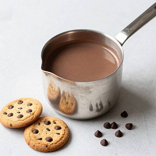 Cozy Hot Cocoa with Cookies