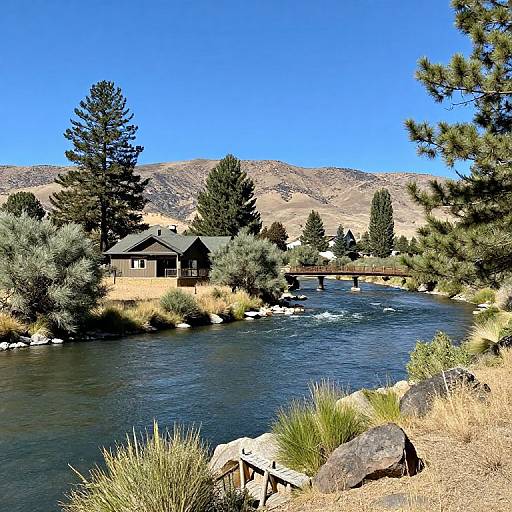 Expansive Yuba River Property View
