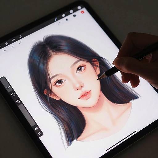 AI Drawing Tools Enhancing Digital Portraits