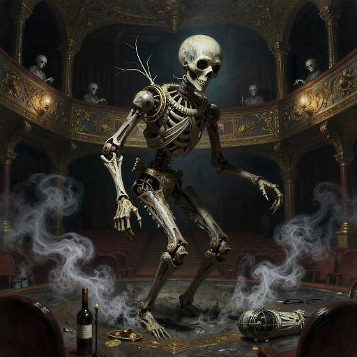 Dark Fantasy Marionette Horror Scene