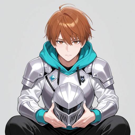 Mysterious Olive-Complexioned Preteen in Armor Mysterious Olive-Complexioned Preteen in Armor