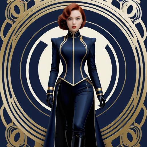Victorian Avengers: Black Widow Poster Art