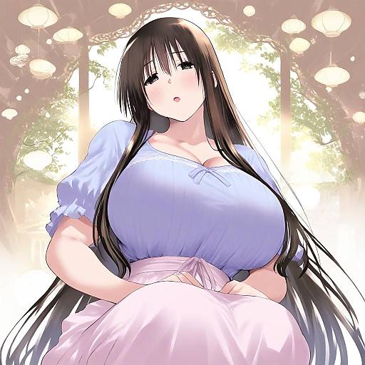 Illustration of Ohno kanako, genshiken in the style of Ponytail korosuke