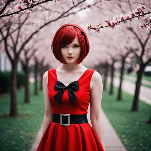 Animated Blossom PPG Cosplay Costume