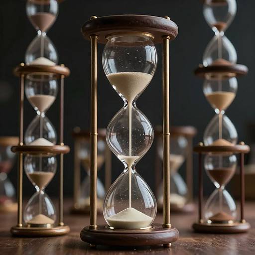 Hourglass Towers Reversing Time Flow