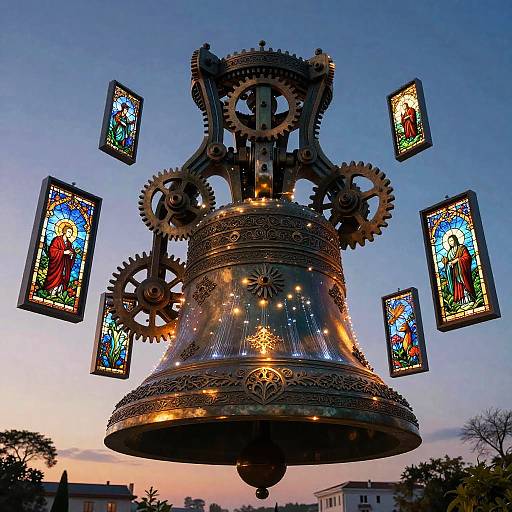 Clockwork Cathedral at Twilight