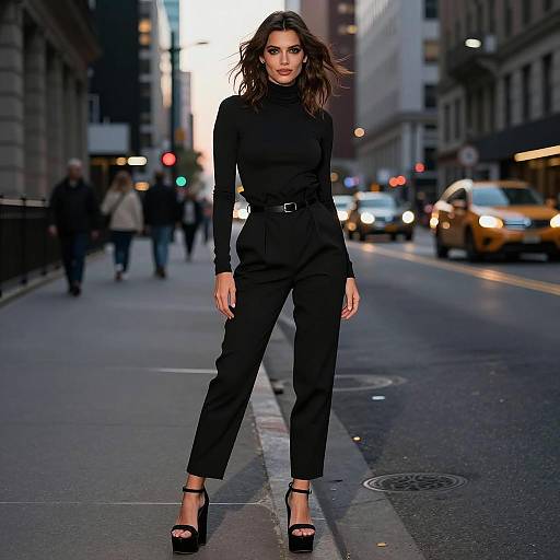 Chic City Fashion Model Portrait Inspiration