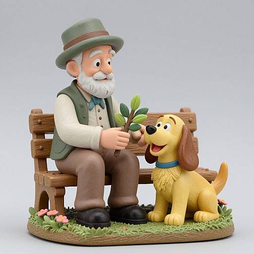 Disney Magical Morning Figurine Scene