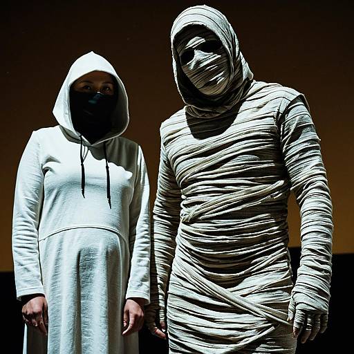 Mummy Dearest Costume with Male Focus