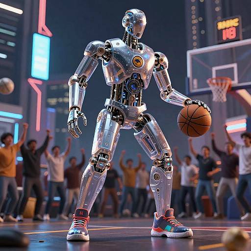 Lebron AI Humanoid Basketball Player