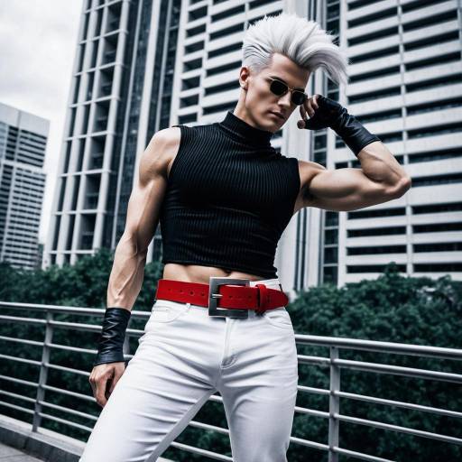 Stylish Jean Pierre Polnareff Cosplay Outfit