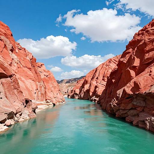 Majestic Coral Peaks by Turquoise River