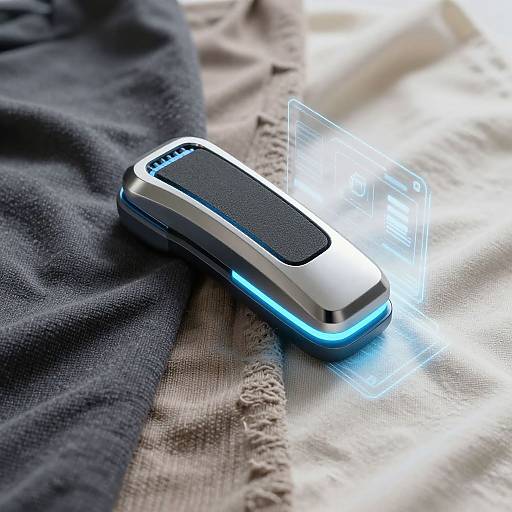 Futuristic Garment Eraser with Holograms
