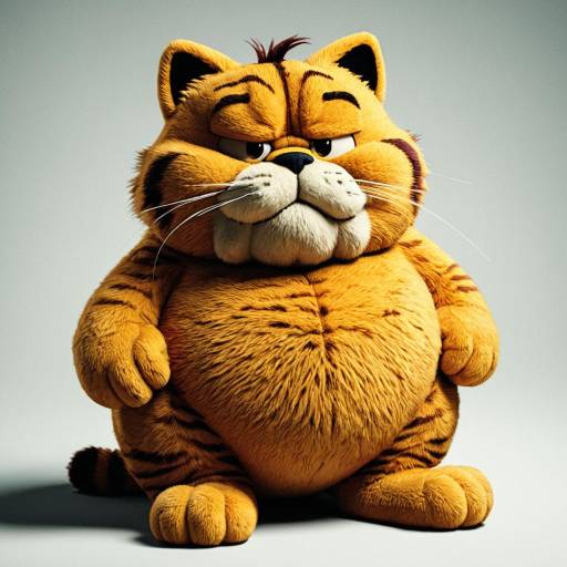Garfield in a Relaxed Pose