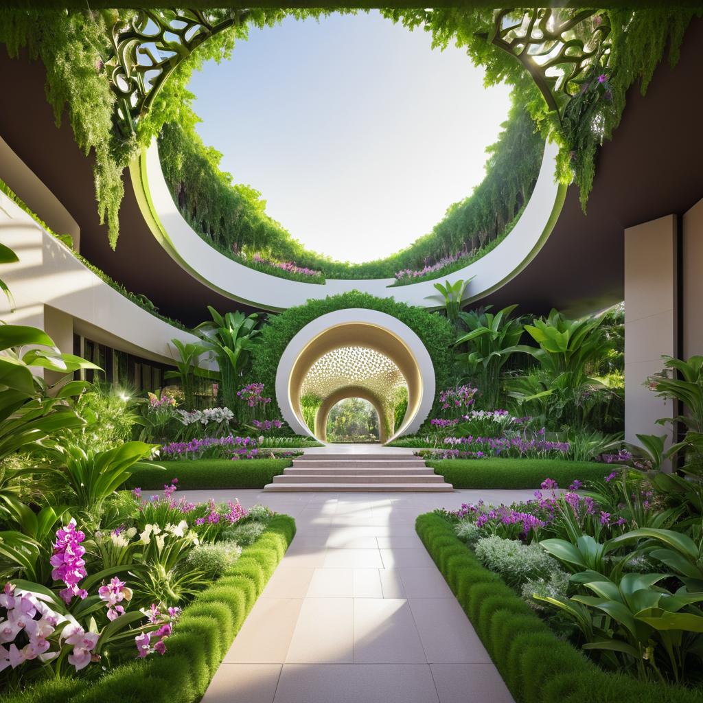 Stunning Arboretum Inspired by Orchids