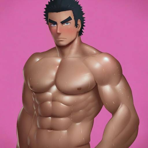 Illustration of Akihiro altland, gundam in the style of Takami masahiro