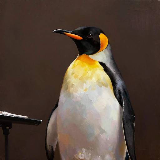 Portrait of Penguin Conductor
