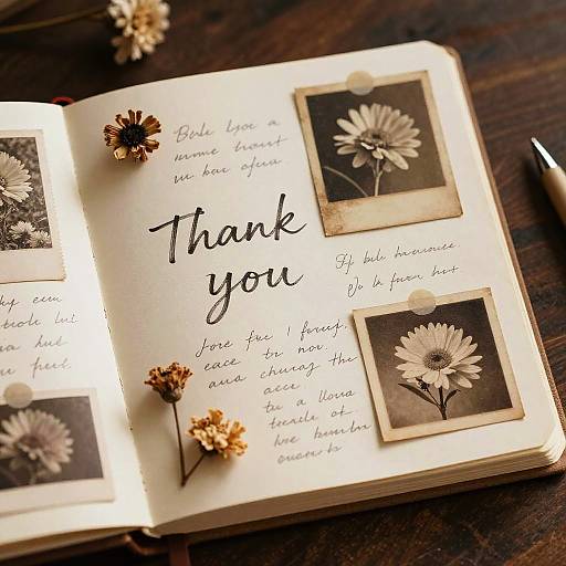 Nostalgic Old Scrapbook Memories