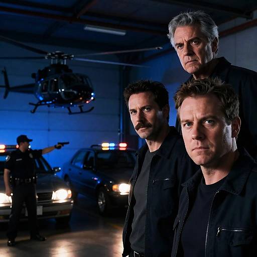 Dramatic Garage Scene with Tension