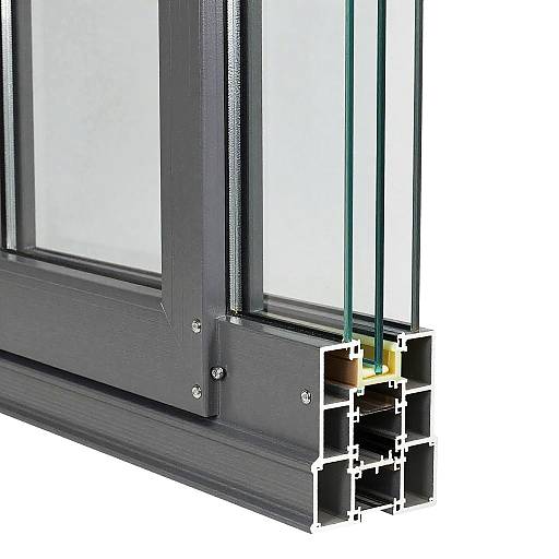 Detailed Steel Frame Window Construction