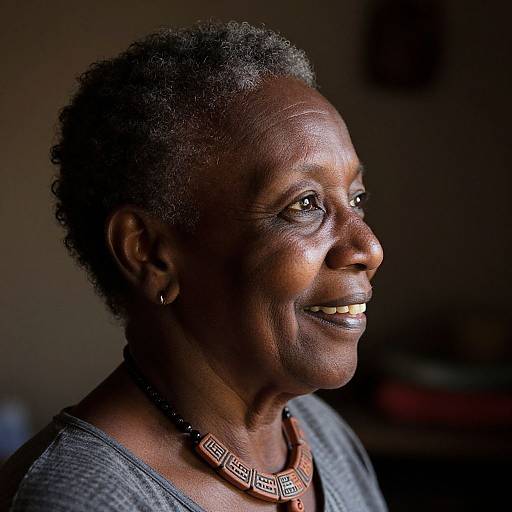 Ultra-Realistic Portrait of Elderly Woman